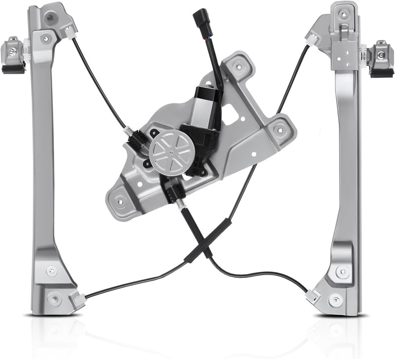 Front Left Driver Side Power Window Regulator With 2-Pin Motor for Chevrolet Equinox 2010-2011, GMC Terrain 2010-2011