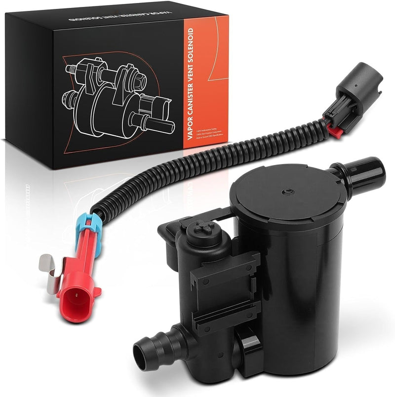 Vapor Canister Vent Solenoid Valve with Hose for Chevrolet HHR 2006-2011, Pontiac Solstice 2006-2009, Saturn Sky 2007-2010