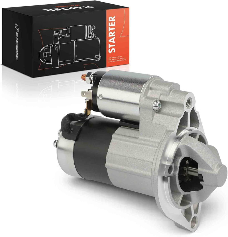 Starter Motor for Jeep Wrangler 2003-2006, Grand Cherokee 2003-2004, 4.0L L6, 12V 1.2KW, 10 Teeth, Clockwise