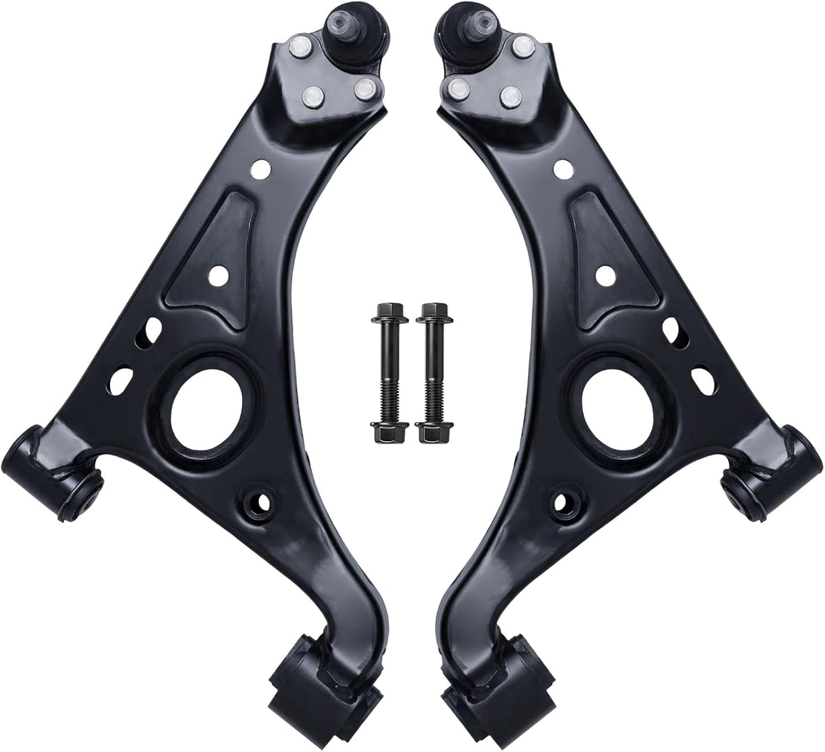 2Pc Suspension Front Lower Control Arm and Ball Joint Assembly Compatible with 2013-2018 2019-2022 Bu-Ick Encore /13-22 Chevy Trax (Replace # K623137 K623138 95328050 95328051 95071273 95071274)