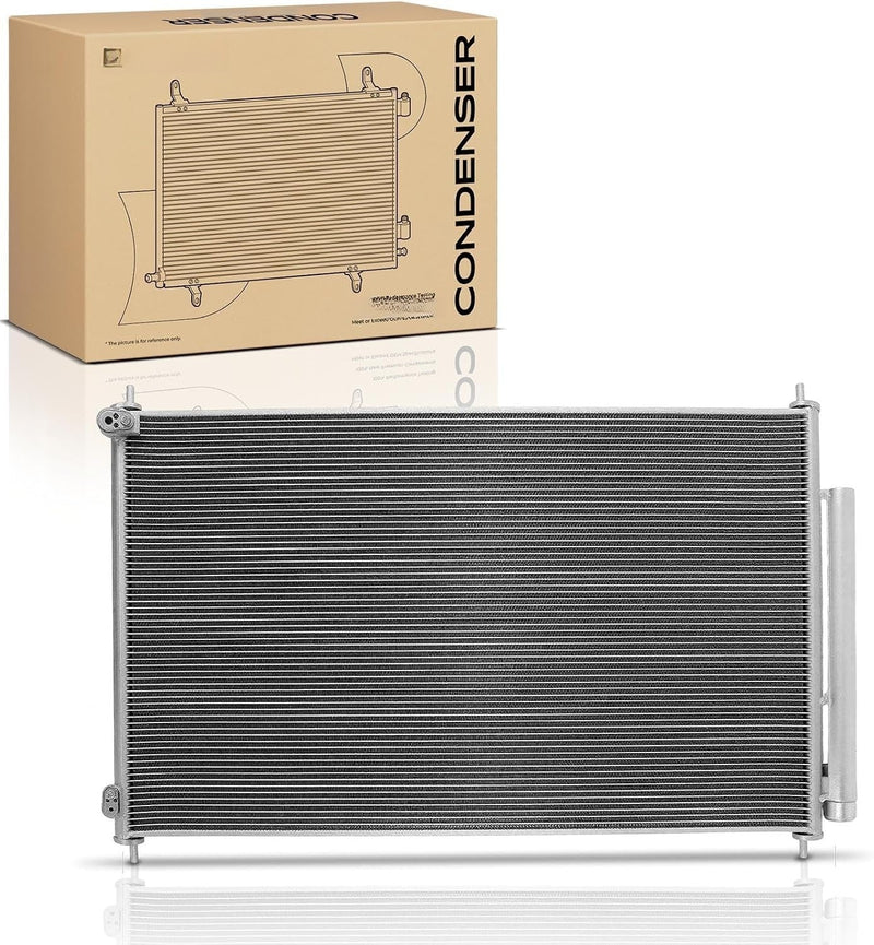 A/C Condenser with Receiver Drier for Honda Pilot 2009-2015 3.5L