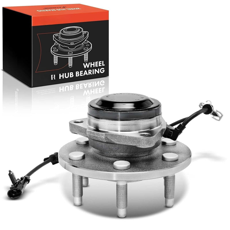 Front Wheel Bearing and Hub Assembly for Chevrolet Silverado 1500 1999-2006, Tahoe 2000-2006, GMC Sierra 1500 1999-2006