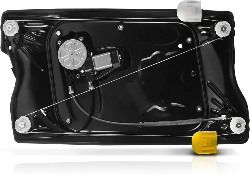 Front Left Driver Side Power Window Regulator with Motor for Land Rover LR2 2008-2015 Sport Utility, 6-Pin Motor Connector
