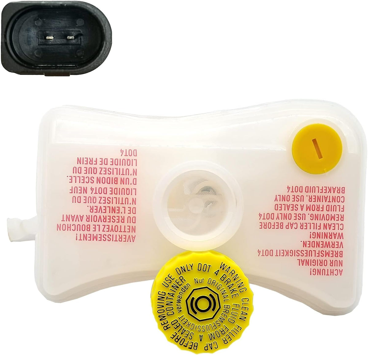 Brake Master Cylinder Reservoir for Audi A4 2007-2009, A6 2007-2011, S4 2007-2009, S6 2007-2011, RS4 2007-2008