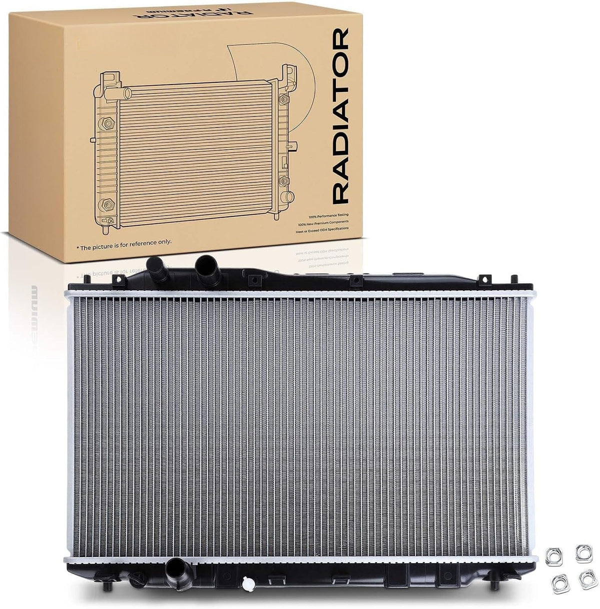 Radiator for Honda Civic 2006-2011 1.8L 2.0L, Without Transmission Oil Cooler