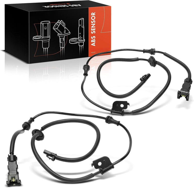 Rear Left and Right ABS Wheel Speed Sensor Wire Harness Pair for Kia Soul 2014-2019, Soul EV 2015-2019