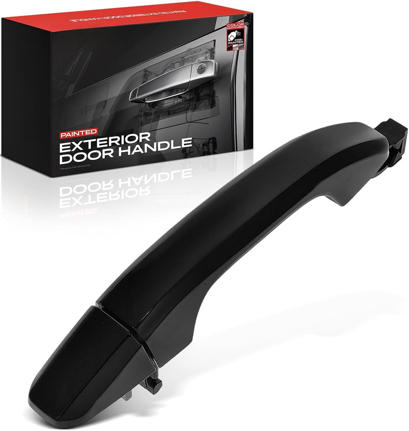 Front Right, Rear Left or Rear Right Exterior Door Handle, Black GBA, for Chevrolet Silverado 1500 2019-2024