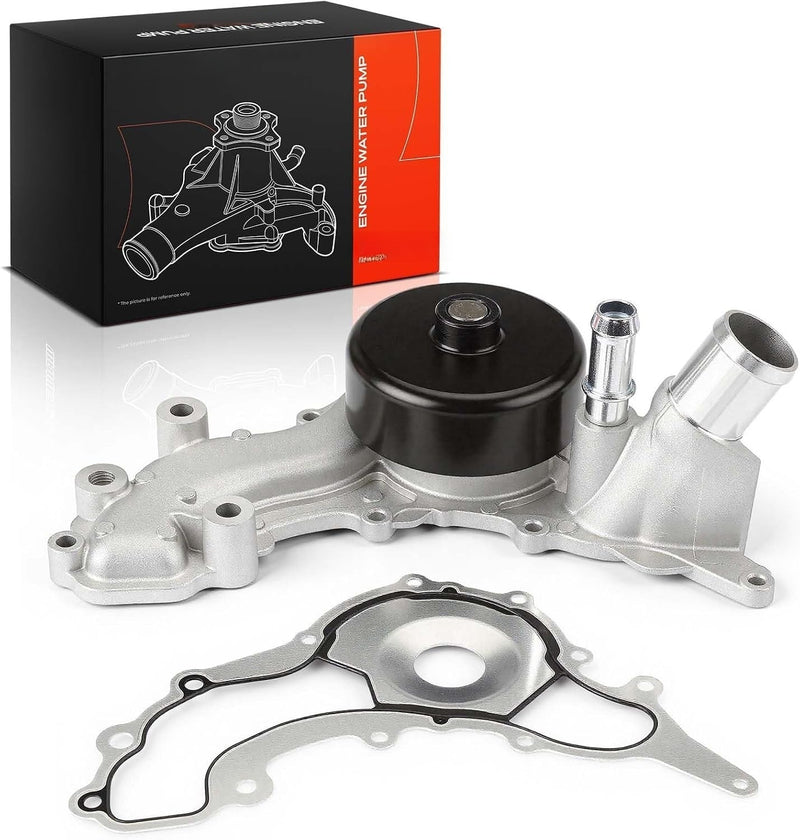 Engine Water Pump with Gasket for Jeep Wrangler 2012-2018, 3.6L DOHC