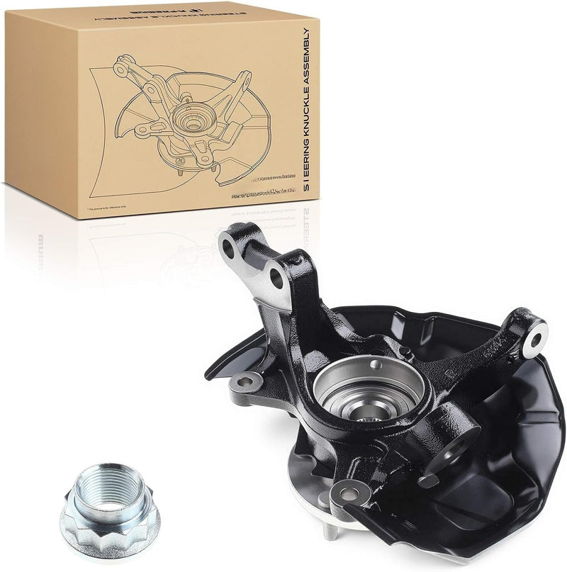 Front Right Steering Knuckle with Wheel Bearing Hub for Toyota Camry 2004-2006 Japan Built, Lexus ES330 2004-2006