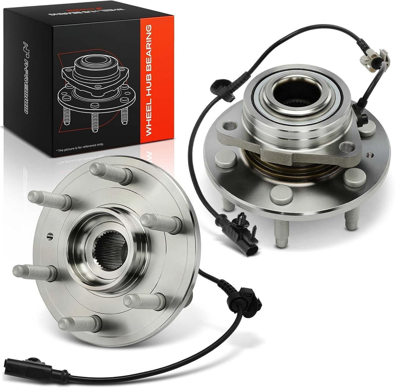 Front Wheel Bearing and Hub Assembly for Chevrolet Silverado 1500 2007-2013, Tahoe 2007-2014, GMC Sierra 1500 2007-2013