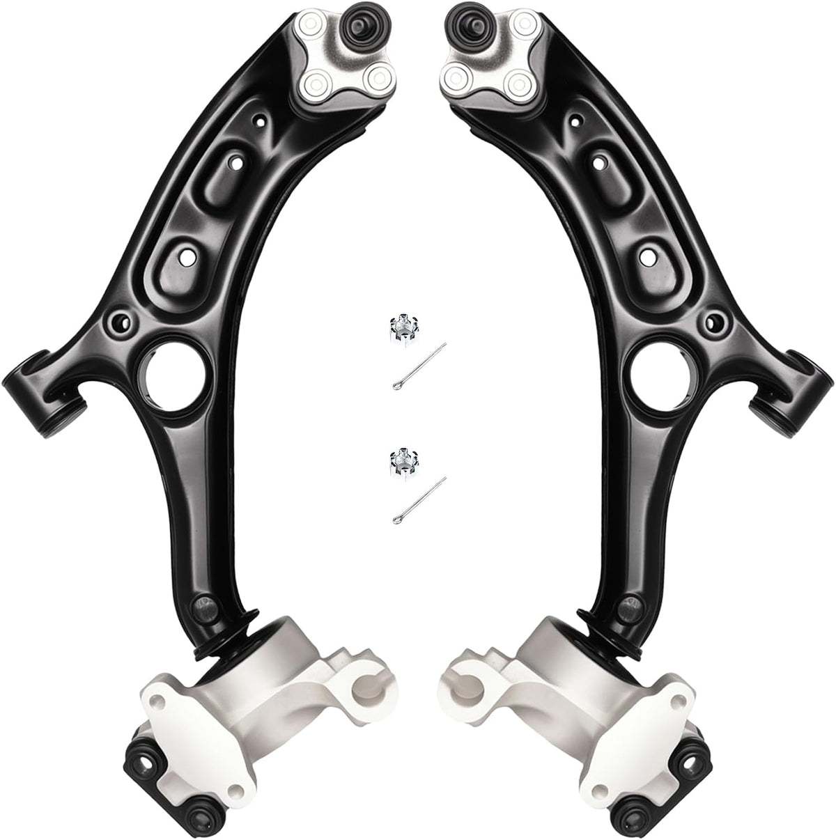 2Pc Suspension Front Lower Control Arm and Ball Joint Assembly Compatible with 2017-2022 Ho-Nda CR-V W/Gas Models (Replace # K623879 K623878 51360TLAA71 51350TLAA71 51360TNYJ00 51350TLAA62)