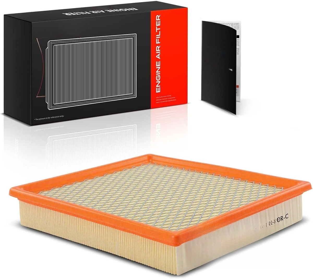 Front Engine Air Filter for Ford Mustang 2005-2010 4.0L, Ford Mustang 2005-2009 4.6L