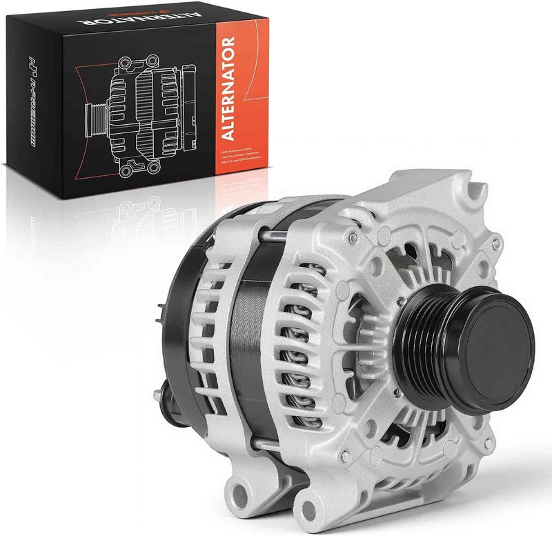 Alternator 12V 180A with Decoupler Pulley for Jeep Cherokee 2014-2022 3.2L V6 (2014-2019 with Optional Equipment)