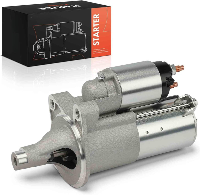 Starter Motor for Dodge Nitro 2007-2011 4.0L V6, Jeep Wrangler 2007-2011 3.8L V6, 12V 1.2KW, 10 Teeth, Clockwise