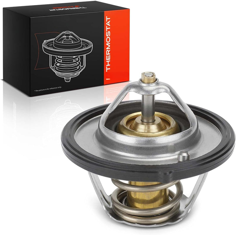 Engine Coolant Thermostat with Seal for Nissan Sentra 2007-2024, Versa 2007-2019, Rogue Sport 2017-2022, Altima 2019-2024