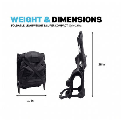 Child Shoulder Carrier Hands-Free Toddler Carrier for Travel Outdoor Adventures