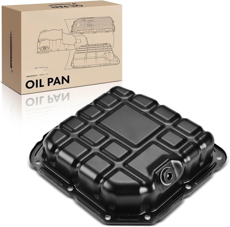 Lower Engine Oil Pan With Drain Plug for Hyundai Elantra 2007-2012, Kia Spectra5 2007-2009 2.0L, Federal Emissions