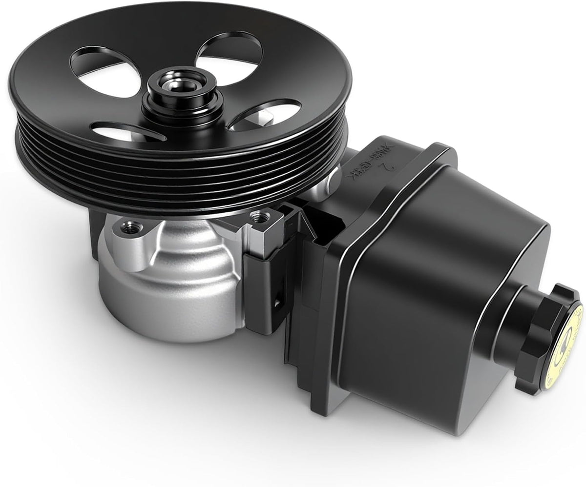 Power Steering Pump with Pulley for Chevrolet Trailblazer 2002-2009, GMC Envoy 2002-2009, Buick Rainier 2004-2007, Isuzu Ascender 2007-2008, 4.2L
