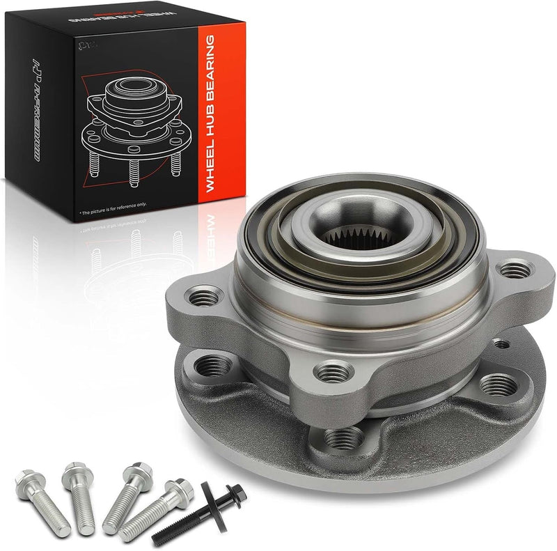 Front Wheel Bearing and Hub Assembly for Volvo XC90 2007-2014, 3.2L, 4.4L