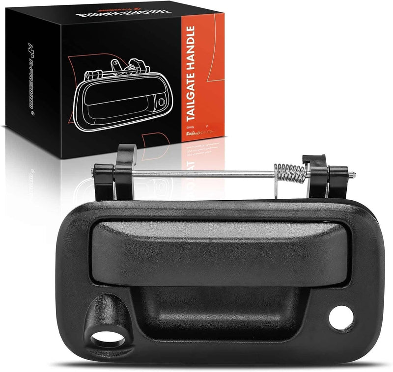 Tailgate Handle and Bezel with Camera Hole and Keyhole for Ford F-150 2008-2014, F-250 Super Duty 2008-2015