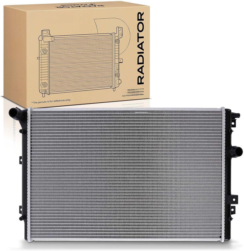 Engine Coolant Radiator for Volkswagen Tiguan 2009-2017, Tiguan Limited 2018, 1.4L 2.0L L4