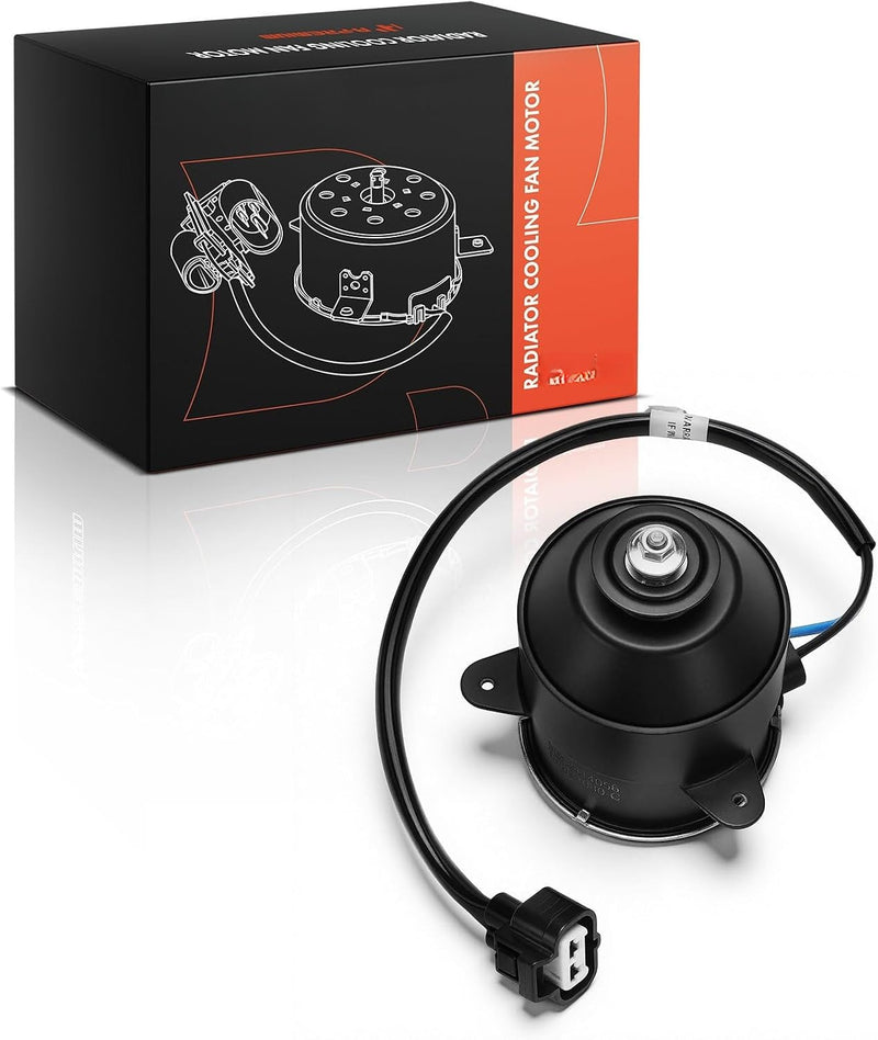Left Radiator Cooling Fan Motor for Toyota Camry 2007-2011, Avalon 2005-2012, Venza 2009-2015, Lexus ES350 2007-2012, 3.5L V6
