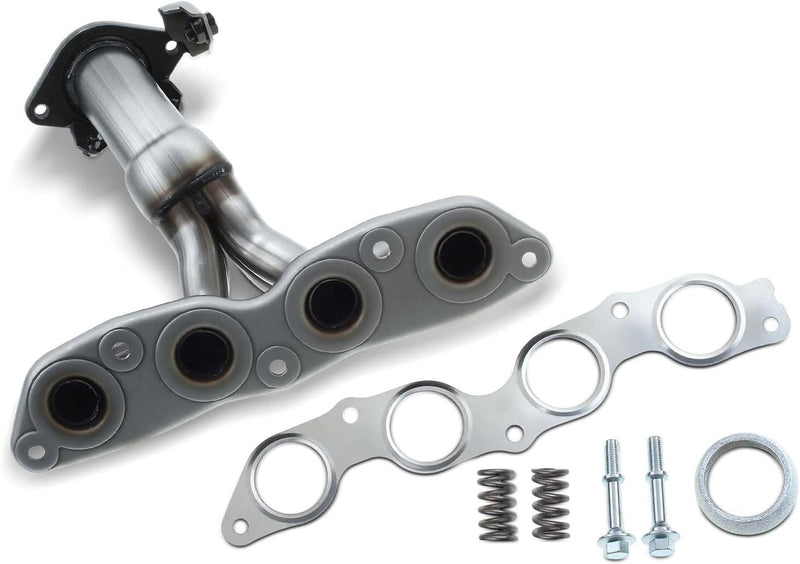 Stainless Steel Exhaust Manifold with Gaskets for Toyota Echo 2000-2005, Scion xA 2004-2006, xB 2004-2006 1.5L