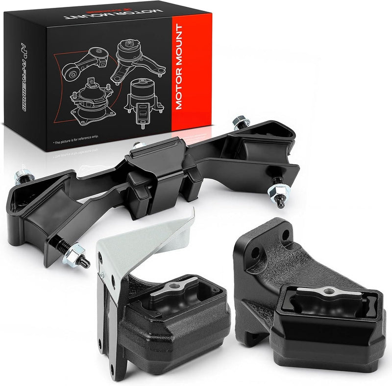 Engine and Transmission Mount Set of 3 for Ram 2500 2013-2018, Ram 3500 2013-2017 6.7L
