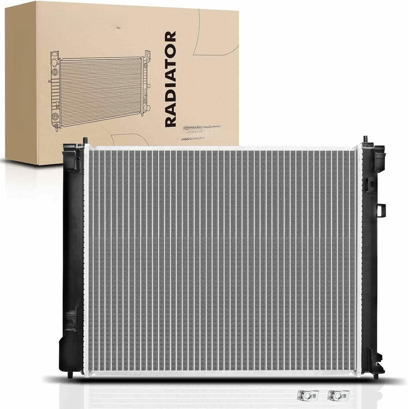 Engine Coolant Radiator for Nissan Versa 2012-2019, Versa Note 2014-2019, 1.6L Manual Transmission