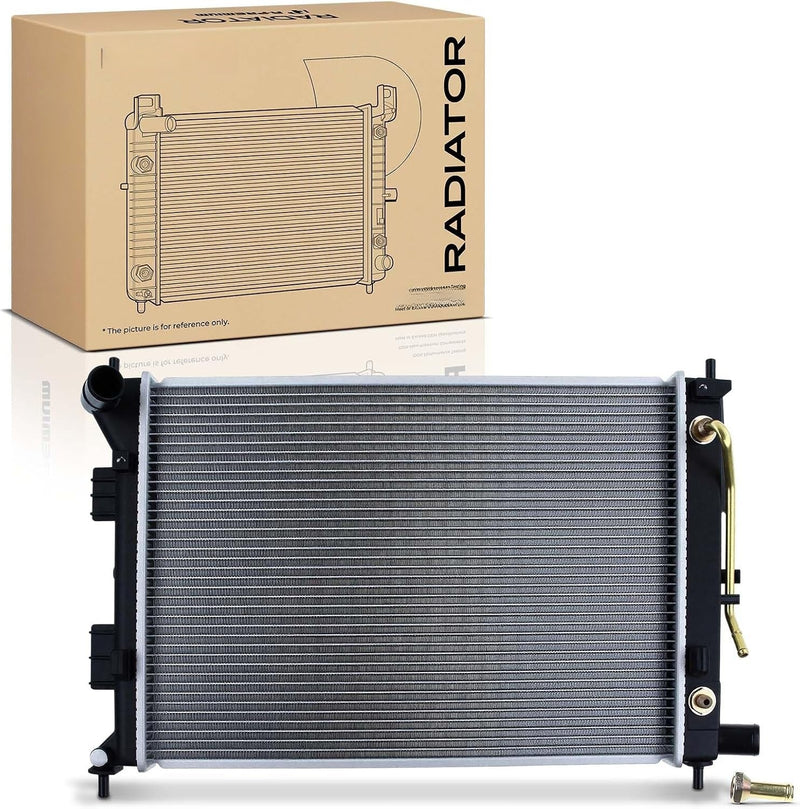 Radiator with Transmission Oil Cooler for Hyundai Elantra 2011-2013 1.8L 2.0L, Kia Soul 2012-2013 1.6L 2.0L