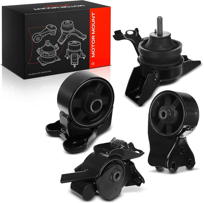 Engine and Transmission Mount Kit for Hyundai Elantra 2001-2006, Tiburon 2003-2005 2.0L Automatic, Set of 4