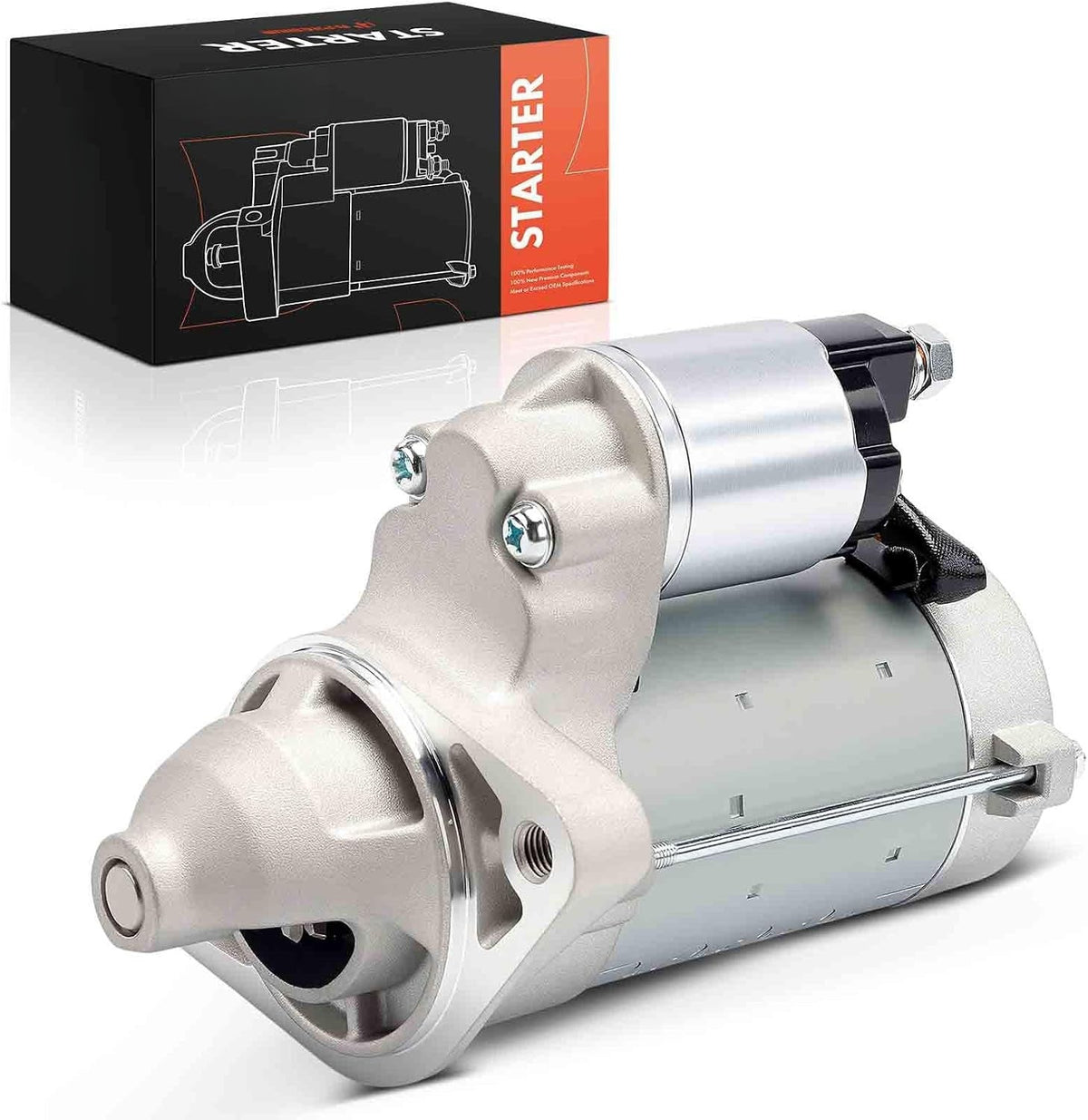 Starter Motor 12V 1.6KW, 10-Tooth, for Toyota Corolla 2014-2015, 1.8L