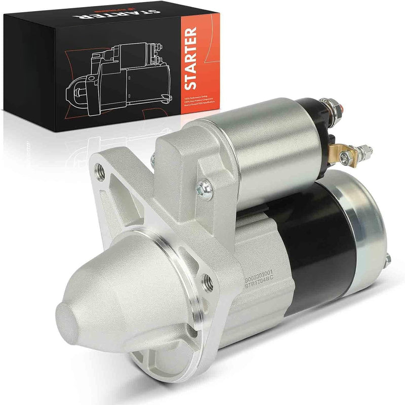 Starter Motor 12V 1.4KW 11-Tooth for Nissan Frontier 2005-2019, Suzuki Equator 2009-2012, 2.5L