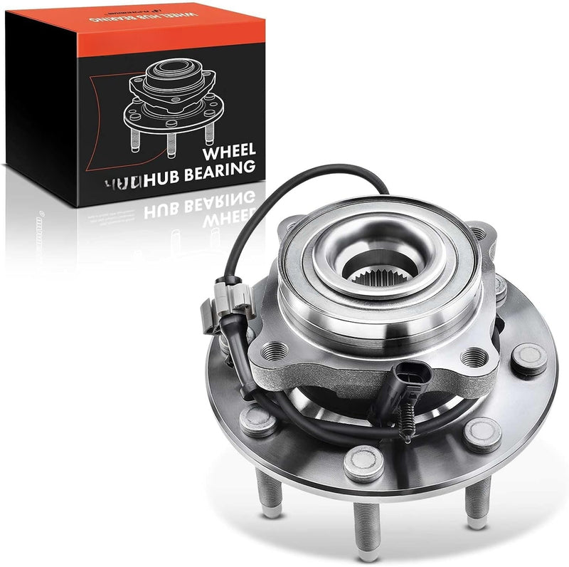 Front Wheel Bearing and Hub Assembly for Chevrolet Silverado 2500 HD 2001-2006, Suburban 2500 2000-2006