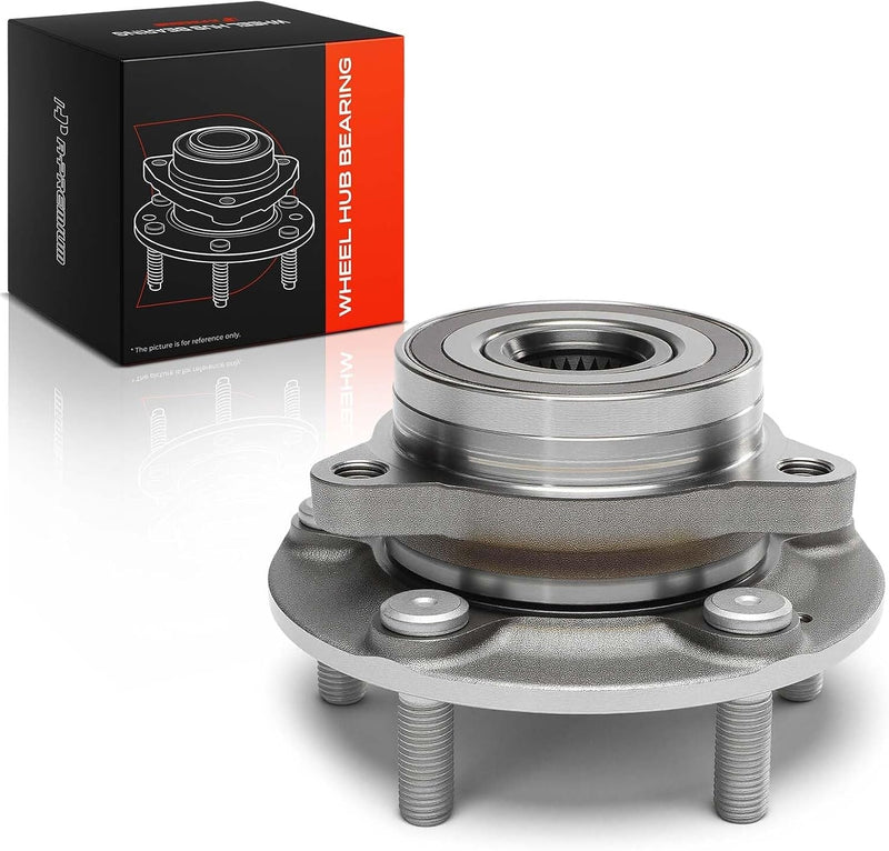 Front Wheel Bearing and Hub Assembly for Hyundai Elantra 2017-2023, Ioniq 2017-2022, Kia Forte 2019-2022, Niro 2017-2022