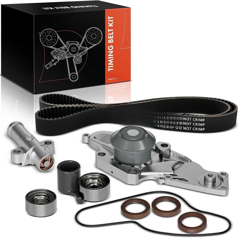 Timing Belt Kit with Water Pump for Honda Accord 2003-2017, Odyssey 2005-2017, Pilot 2005-2015, Ridgeline 2006-2014