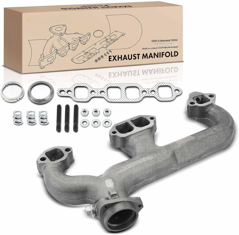 Left Exhaust Manifold Kit with Gaskets for Chevrolet Blazer 1987-1991, R3500 1989-1991, GMC Jimmy 1987-1991