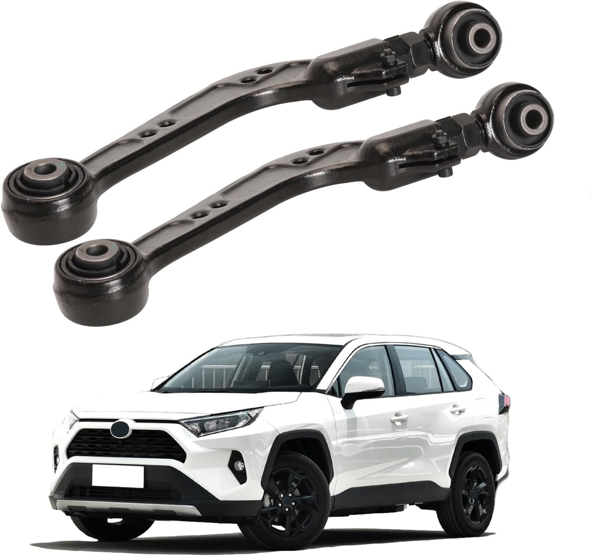 Rear Alignment Control Arms, Camber Arms Kit for Toyota RAV4 06-18