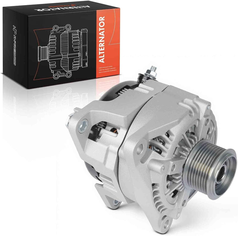 Alternator for Ram 2500 2013-2022, 3500 2011-2022, 4500 2011-2022, 5500 2011-2022, 6.7L L6 Turbo, 12V 220A 8-Groove