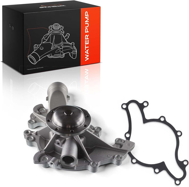Engine Water Pump with Gasket for Ford Freestar 2004-2007 3.9L and 4.2L, Windstar 1996-2003 3.8L