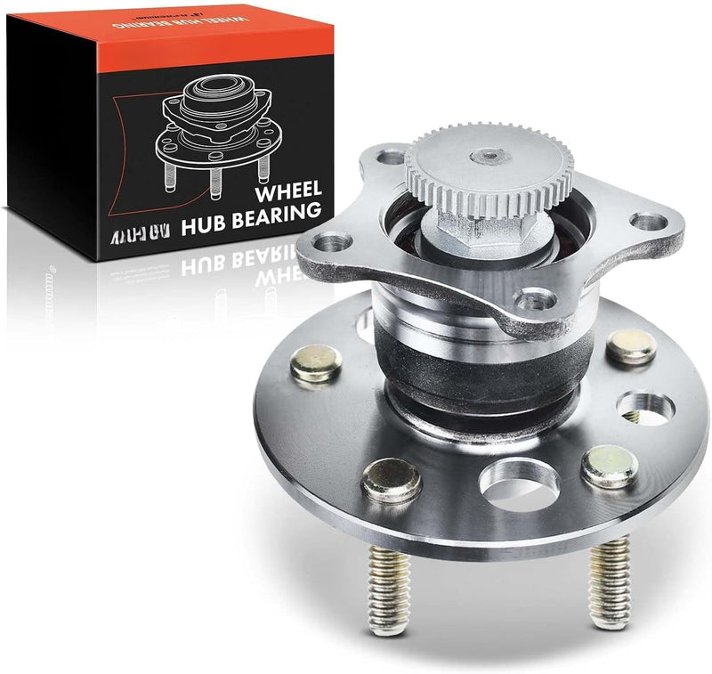 Rear Wheel Bearing and Hub Assembly with ABS Ring for Toyota Camry 1992-2001, Avalon 1995-2004, Solara 1999-2003
