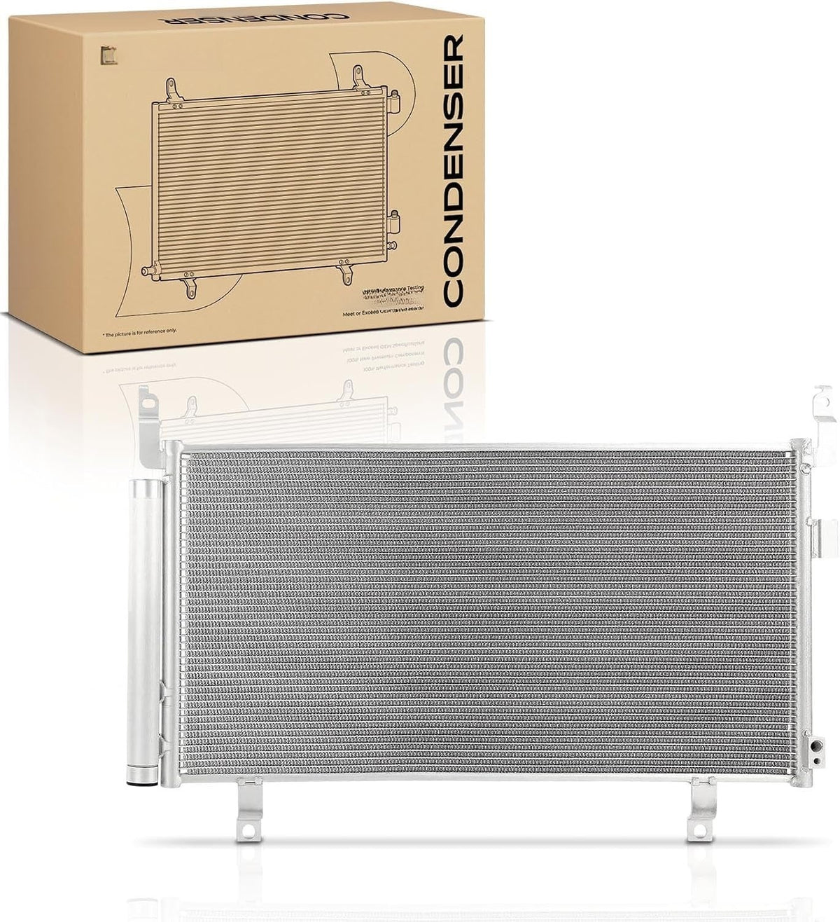 A/C Condenser with Receiver Drier for Subaru Forester 2014-2018 2.0L or 2.5L