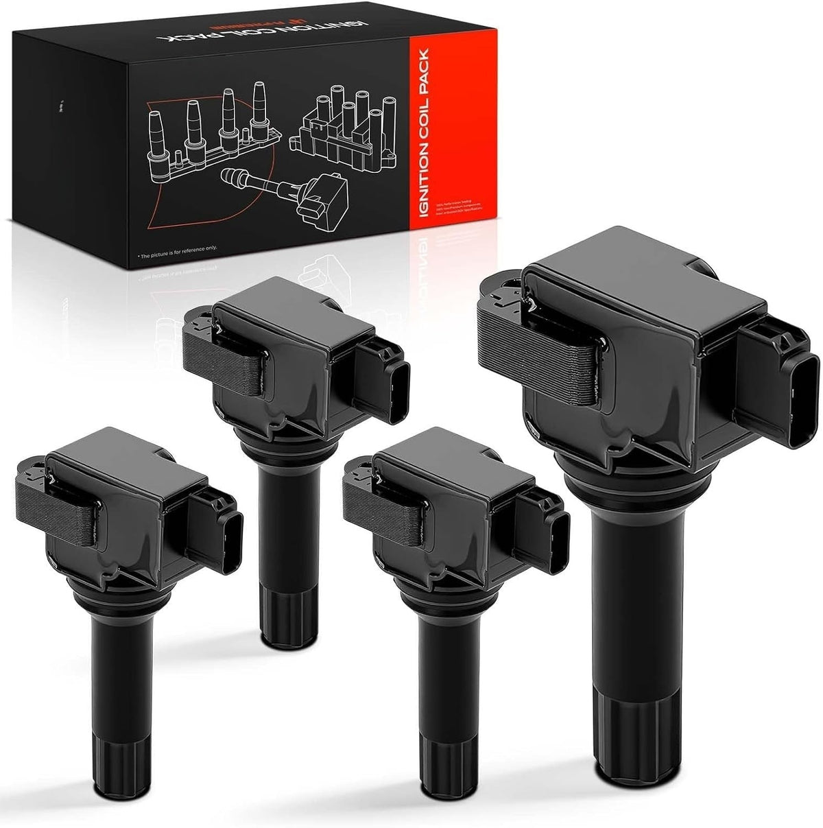 Ignition Coil Packs for Subaru Forester 2011-2012 2.5L Naturally Aspirated, Impreza 2012 2.0L, Set of 4