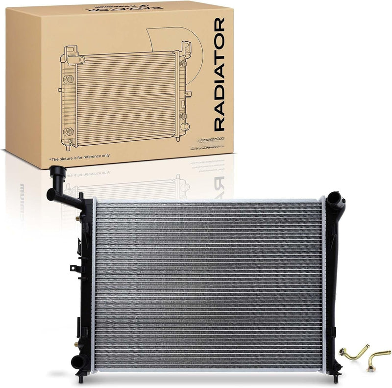 Radiator with Transmission Oil Cooler for Hyundai Elantra 2007-2012 2.0L, Automatic Transmission