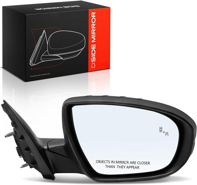 Front Right Passenger Side Heated Power Door Mirror for Kia Optima 2014-2015, Blind Spot Detection and Memory