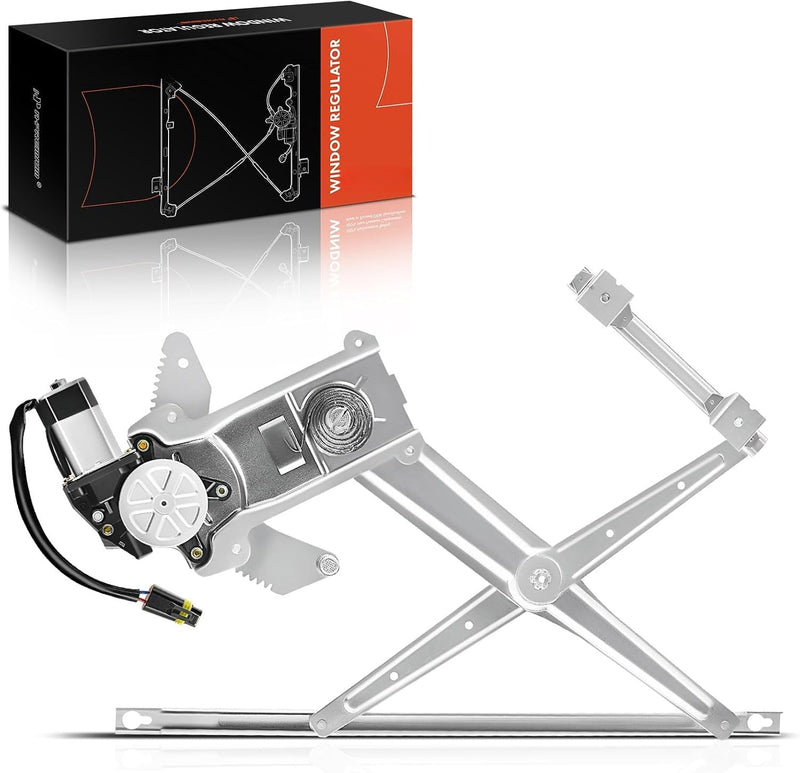Front Right Passenger Side Power Window Regulator With Motor for Dodge Ram 1500 1994-2001, Ram 2500 1994-2002