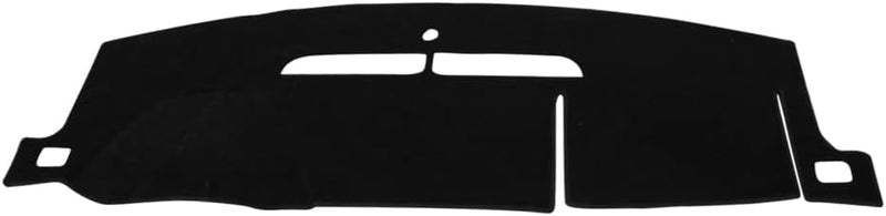 Black Dashboard Cover Mat for Chevrolet Tahoe 2007-2014, Suburban 2007-2014, Avalanche 2007-2013, GMC Yukon 2007-2014