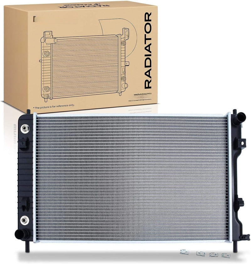 Radiator with Transmission Oil Cooler for Chevrolet Equinox 2010-2017, GMC Terrain 2010-2017, Pontiac Torrent 2008-2009