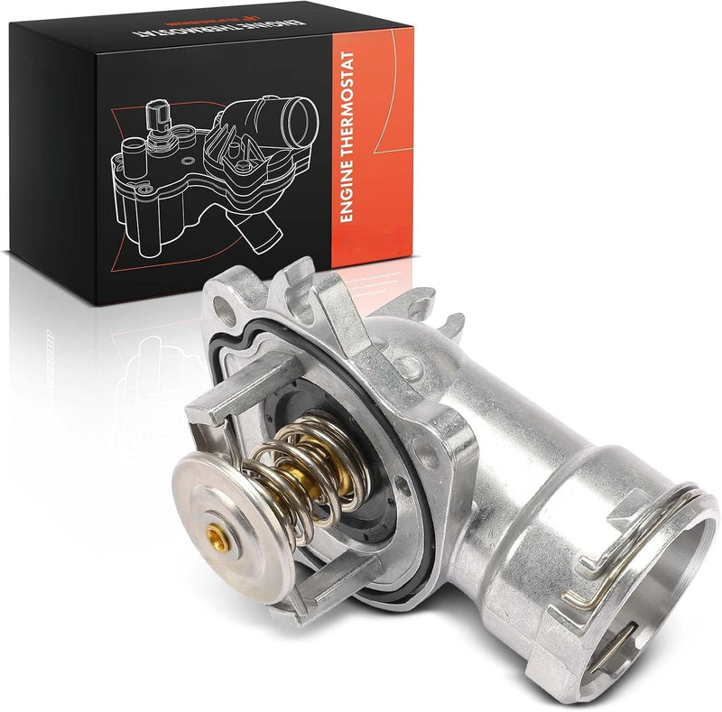 Aluminum Thermostat Housing Assembly for Mercedes-Benz Sprinter 2500, 3500 2010-2017, ML350 2010-2011, GL350 2010-2012