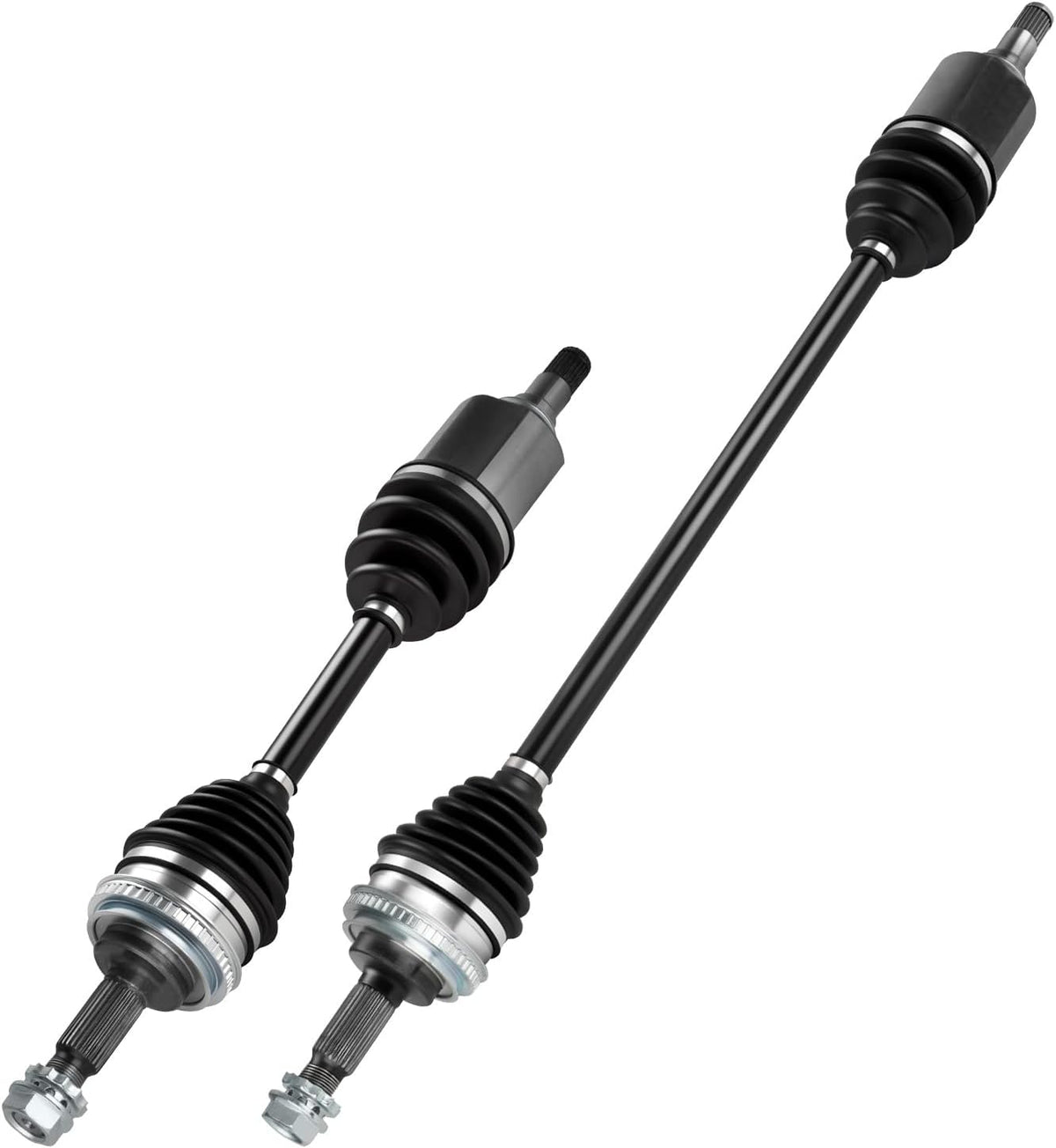 Front CV Axle Shaft Pair for Toyota Corolla 1993-2002, Celica 1990-1993, Chevrolet Prizm 1998-2002, Geo Prizm 1993-1997, 1.6L 1.8L